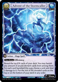 Advent of the Stormcaller