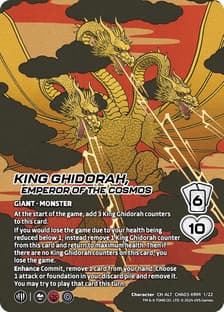 King Ghidorah, Emperor of the Cosmos (Alternate Art)