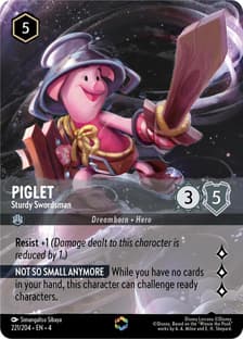 Piglet - Sturdy Swordsman (Enchanted)