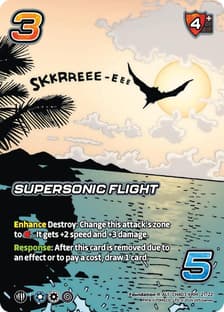 Supersonic Flight (Alternate Art)