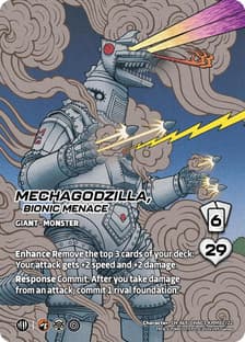 Mechagodzilla, Bionic Menace (Alternate Art)