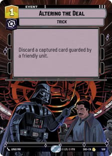 Altering the Deal (Hyperspace)