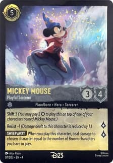 Mickey Mouse - Playful Sorcerer