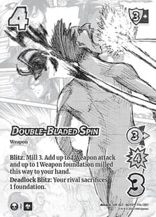 Double-Bladed Spin (Alternate Art)