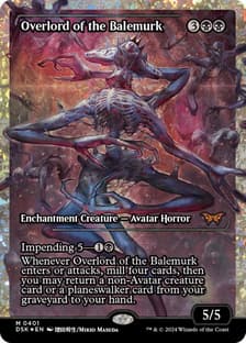 Overlord of the Balemurk (Showcase) (Fracture Foil)