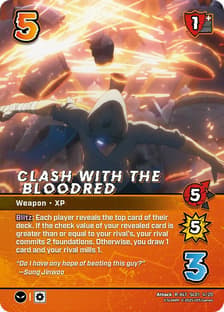 Clash with the Bloodred (Alternate Art)