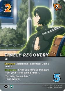 Timely Recovery (Alternate Art)