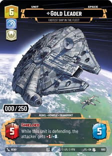 Gold Leader - Fastest Ship in the Fleet (Serialized)