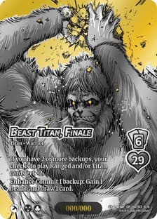 Beast Titan, Finale (Chrome Rare)