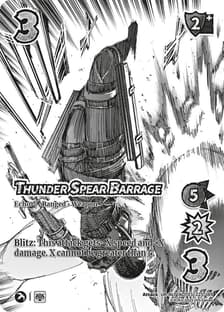 Thunder Spear Barrage (Alternate Art)