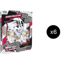 White Flare Binder Collection Case