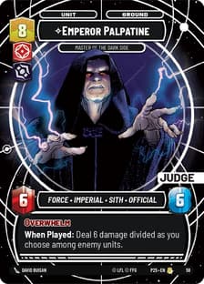 Emperor Palpatine - Master of the Dark Side