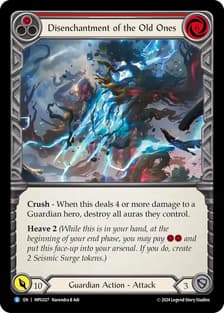 Disenchantment of the Old Ones