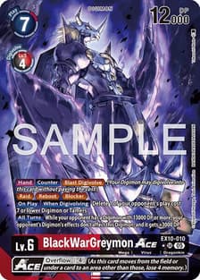 BlackWarGreymon ACE (Alternate Art)