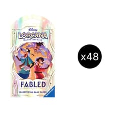 Disney Lorcana: Fabled Sleeved Booster Pack Case