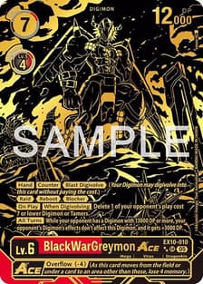 BlackWarGreymon ACE (Rare Pull)