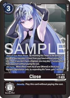 Close (Limited Foil)