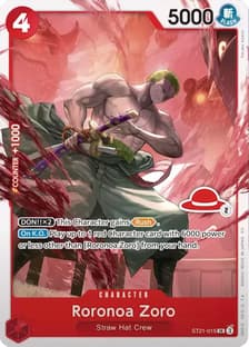 Roronoa Zoro - ST21-015 (Luffy Deck)