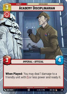 Academy Disciplinarian (Hyperspace)
