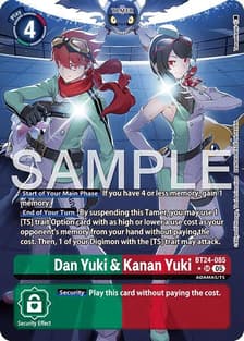 Dan Yuki & Kanan Yuki (Alternate Art)