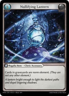 Nullifying Lantern (Curio Foil)