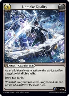 Unmake Duality (Curio Foil)