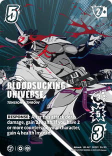 BLOODSUCKING UNIVERSE (Alternate Art)