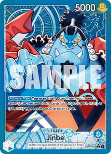 Jinbe - OP14-040 (Alternate Art)