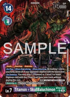 Titamon + SkullBaluchimon (Alternate Art)