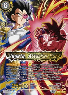 Vegeta, Attacker Fury