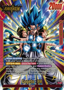 Gogeta : BR - FB09-001 (Alternate Art)