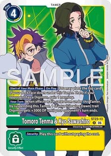 Tomoro Tenma & Kyo Sawashiro