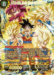 SS4 Son Goku, Blasting Through the Demon Realm (SCR)