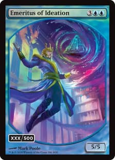 Emeritus of Ideation (Retro Frame) (Serial Numbered) (Double Rainbow Foil)