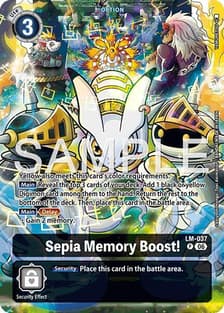 Sepia Memory Boost! (Alternate Art)
