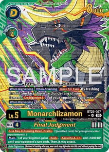Monarchlizamon // Final Judgement (Alternate Art)
