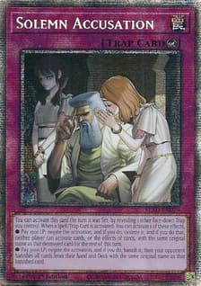 Solemn Accusation (Starlight Rare)