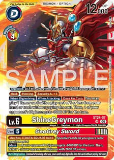 ShineGreymon // GeoGrey Sword