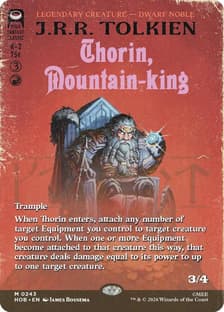 Thorin, Mountain-king (Borderless)