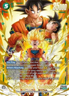 Son Gohan : Childhood - FB10-122 (Alternate Art)