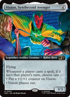 Vision, Synthezoid Avenger (Extended Art)