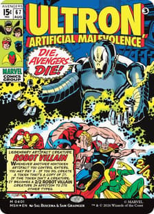 Ultron, Artificial Malevolence (Borderless) (0401)