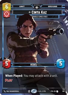 Cinta Kaz - The Struggle Comes First (Prize Wall) (Foil)