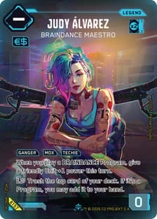 Judy Alvarez - Braindance Maestro (ILegend)