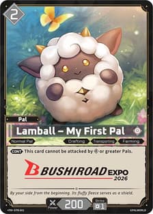 Lamball - My First Pal (Bushiroad EXPO 2026)