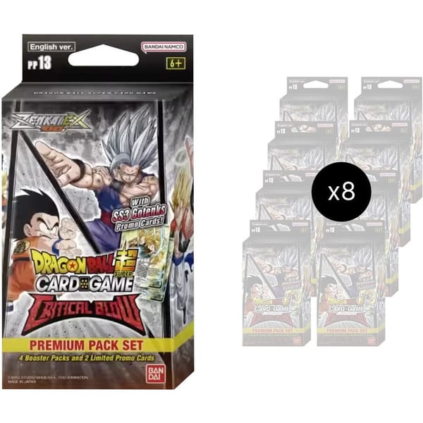 Critical Blow Premium Pack Set 13 Display