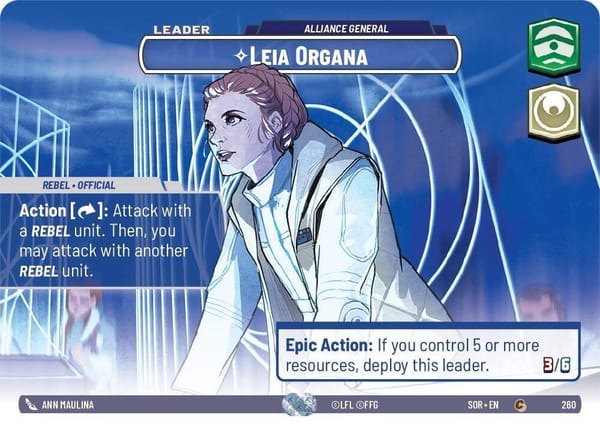 Leia Organa - Alliance General (Showcase)