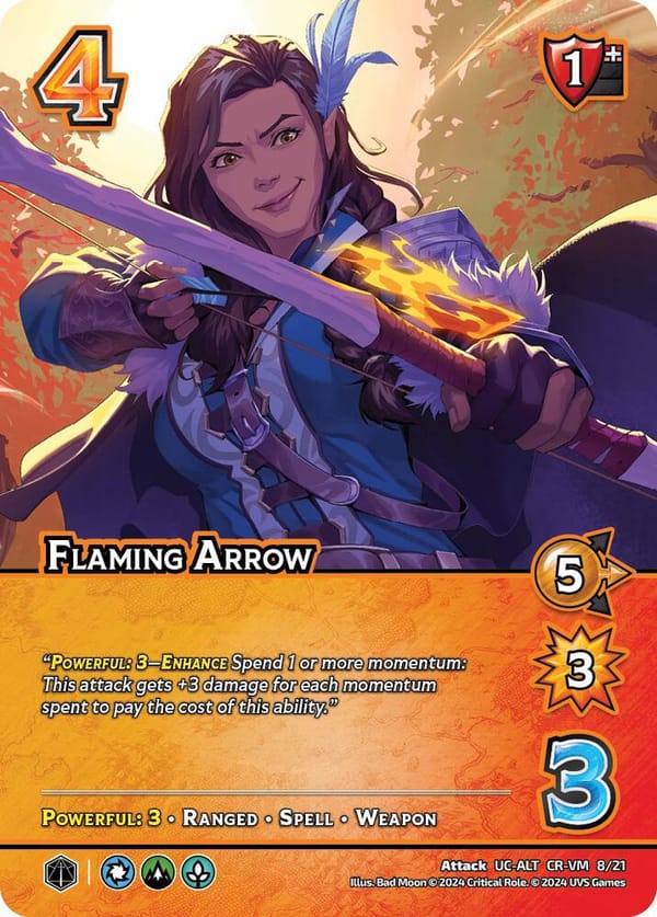 Flaming Arrow (Alternate Art)