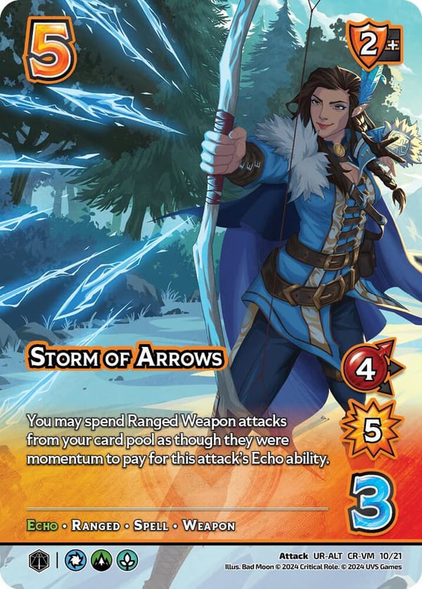 Storm of Arrows (Alternate Art)