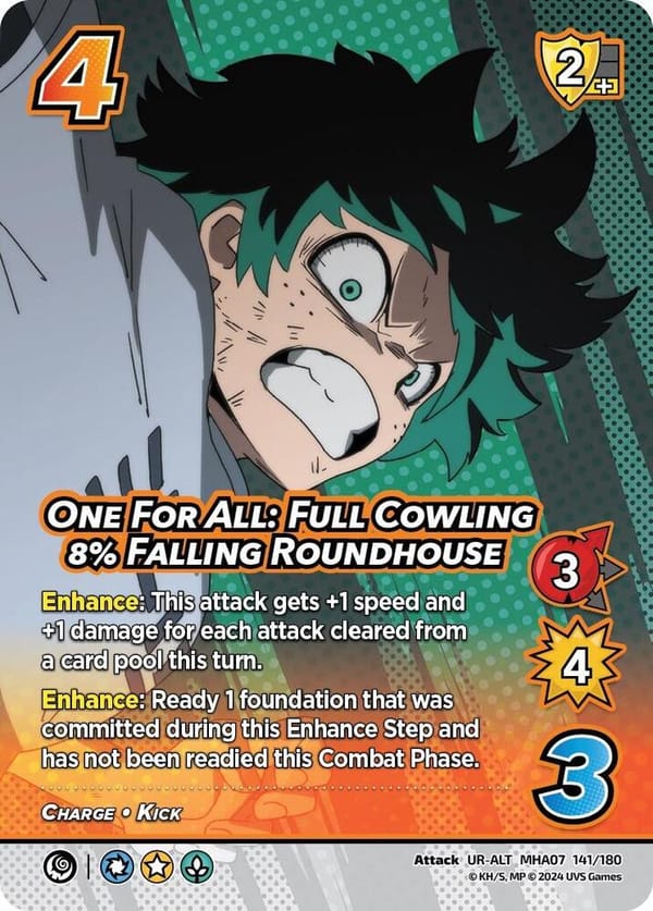 One For All: Full Cowling 8% Falling Roundhouse (Alternate Art)